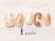 アイネイルズ 池袋店(I-nails)/メルティブラウンニュアンス