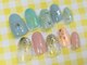 ネイルサロン ガーデン(Nail Salon Garden)の写真/爪に優しいパラorカルジェル使用♪オフィス系NAILにお勧め☆【新規!毎月変わる定額☆付替時オフ込¥6300】