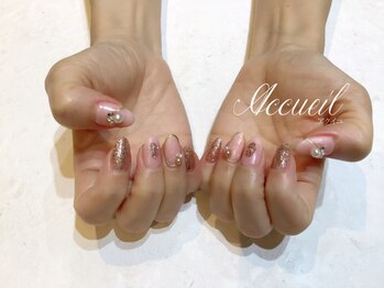 アクイユ 銀座店(ACCUEIL)/ビジューネイル