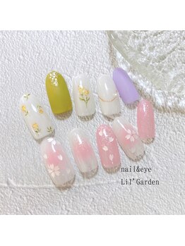 春ネイル*パラジェル変更◎