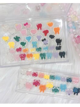 ファラウェイネイル(Faraway nail)/うちわパーツあります!