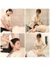 【何回でも】美容整体×痩身リンパ×頸椎&発汗　110分 25000円
