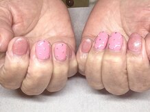 パープルの爪屋/大人のピンクピンクネイル♪