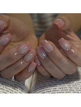 いちごミルクグラデ