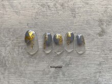 シンプリー ワン 渋谷店(Simpliee ONE)/【ハンド】塗りかけニュアンス