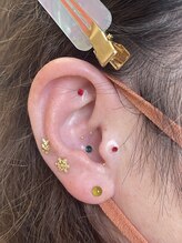 ラピス(Lapis)/耳つぼジュエリー♪施術例