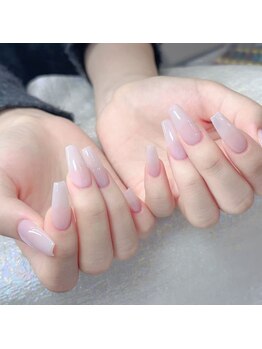 クイーンズビューティーサロン 歌舞伎町店(Queen's beauty salon)/チップ長さだしワンカラー