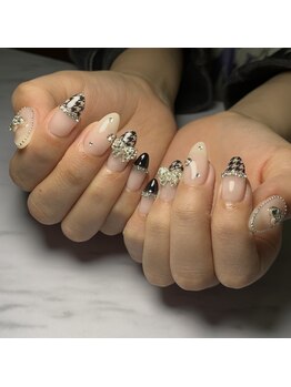 アズネイル 大宮(AZU NAIL)/パーツつけ放題持ち込みデザイン