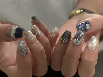 ニコルネイル(nicole nail)の写真/ニュアンス/ガーリー/個性派ネイルetc..トレンドネイルをイチ早く個性光るstaffがより可愛く。渋谷/表参道