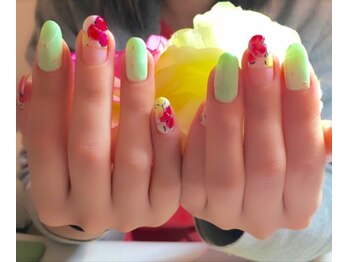 お気軽ビューティエーヴィヒ(Ewig)/4月キャンペーンネイル☆