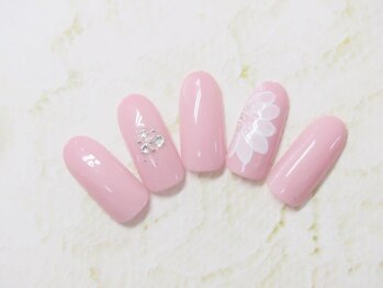 手書きフラワー