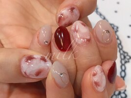 レッド×タイダイ