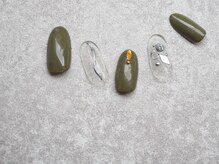 ミンクスタイル 浜松町店/クリア×カーキ