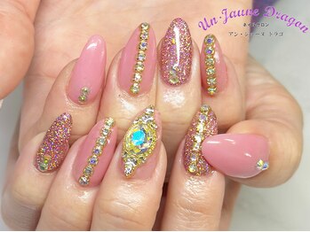 アン ジョーヌドラゴ/【自爪ネイル】ピンクネイル