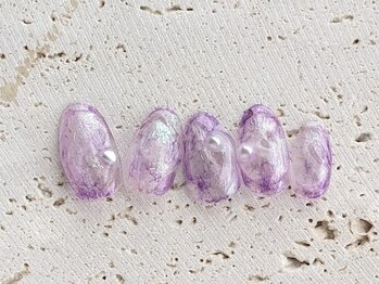 ネイルドッグ(NAIL DOG)/クリアパープル♪