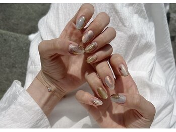 ドットミーバイシュエット(dot Me by chouette)/秋ニュアンスネイル