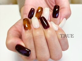 *ニュアンスべっ甲ネイル*