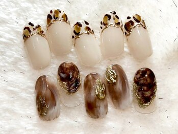 ルーチェ アイラッシュアンドネイル 川崎(Luce)の写真/【川崎9:00~21:00】《パラジェル》楽しみながら美しく♪ニュアンスデザインも◎大満足の仕上がりに♪