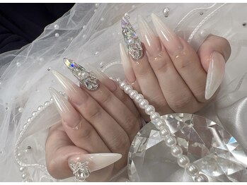 ビジューネイルズ 西川口店(bijou nails)/カラーグラデ&埋め尽くし