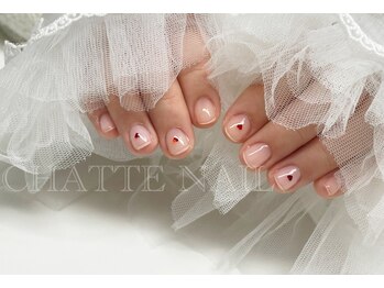シャットネイル(CHATTE NAIL)/爪育デザインネイルBコース