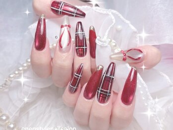 エンエンスタイル(enenstyle)の写真/★再現性の高い持ち込みデザインが大人気★トレンドに合わせたニュアンスネイルやアートやり放題もお勧め♪