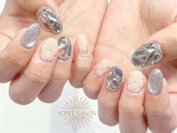 ソネルサロン 駒込店(SONEL SALON)/持ち込みデザイン☆埋め尽くし