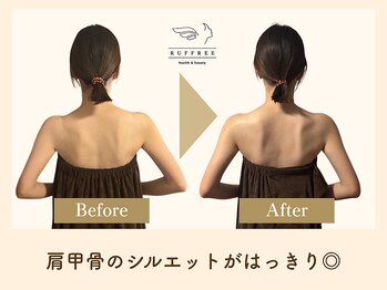 ラフリー 武蔵小杉院(RUFFREE)/肩甲骨のシルエットが劇的改善