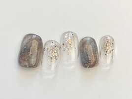 鉱物ネイル