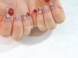 チェックネイル＊