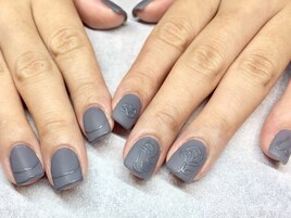 【パラジェル】マットネイル