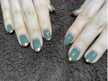 エスネイル(Snail)/先端ミラーフレンチ