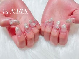 球体パール◎艶グラデーション