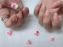 ネイル スパ ココプラス(Nail spa Cocoplus)/もやもやネイル＋カービィ