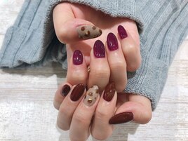 秋っぽヒョウ柄