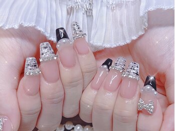 クイーンズネイルサロン(Queen's nail salon)/持ち込みツイードデザイン