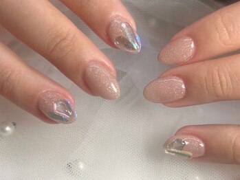 ジョアネイル(JOA Nail)/ラメワンカラー/クリスタル
