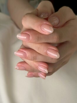 ワンポイントストーンデザイン