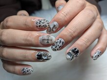 サロンリアンジュ ひたちなか店(Salon Liange)/レオパードネイル