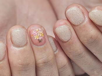 花束ペイントアート