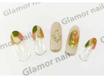 グラマーネイル(Glamor nail)/ 新作!定額ネイルBクラス☆¥7800