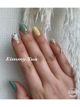 エイミーユア(Eimmy Yua)/一足早めの春ネイル♪