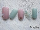 【HAND】マーメイドネイル