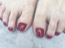 エムスラッシュ ネイル センター北店(M.SLASH)/パラジェル ボルドー