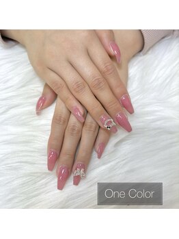 《NAIL》ワンカラー+パーツ