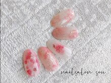 ソウ 西梅田店(Sou)/フラワーネイル