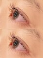 サロン マロウ(SALON Marrow) お客様と一緒にまつ毛の提案をします。鏡を見て喜ぶ姿が楽しみ。