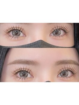 目の形にあったエクステ提案が得意