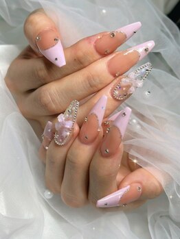 長さ出しのできるサロン