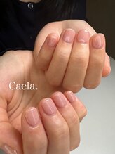 カエラ(Caela)/ラメピンクワンカラー