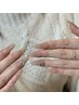 【Hand】ワンカラー+パーツ2個o r埋め尽くし2本¥5300